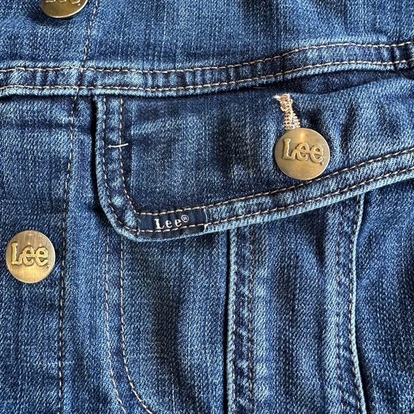 Vintage Lee Blue Jean Jacket No 3081176 Size 2X - Picture 4 of 9